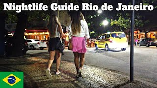 Rio de Janeiro Nightlife Guide  Best Bars amp Clubs [upl. by Narret]