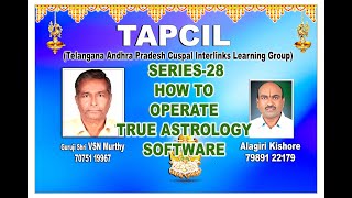 How to Operate True Astrology Software [upl. by Lienad608]