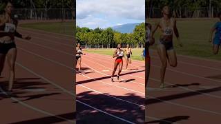 Atletismo femenino en los 150 metros en Barahona RD con miras a los Juegos Olímpicos 2024 Francia [upl. by Ardnuassak]