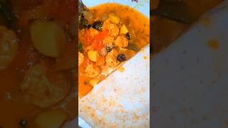 Dosa and Prawn Kuzhambu 🤩🔥💥 shorts prawns nonveg [upl. by Kartis]