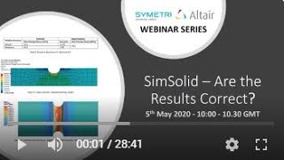 SimSolid – Are the results correct [upl. by Casie]