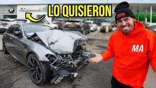 HE RECONSTRUIDO MI DESTROZADO BMW M5 Y AHORA TENGO QUE LLEVARLO DE VUELTA A BMW [upl. by Gally]