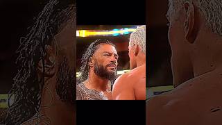 Roman Reigns Vs Cody Rhodes 🥵 shorts wwe romanreigns brocklesnar edit [upl. by Urbano]