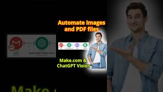 Automate Images and PDF files using Make com amp ChatGPT Vision shorts [upl. by Adniral]