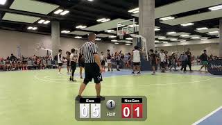 NexGen vs Ewa  21824 AAU Shaka Classics 7th Grade Red Div [upl. by Sualokcin]