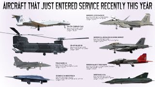 The 8 new Advanced Aircraft that were just introduced very recently [upl. by Eeuqram]