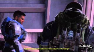 Halo Reach  Part 3 of 4 All Cutscenes from the Campaign HD [upl. by Alakam]