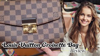 Louis Vuitton Croisette Bag Unboxing louisvuittonbag designerbags luxurybag croisette handbags [upl. by Hessney]