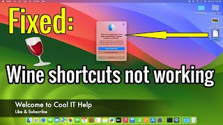 Fixed  wine created shortcut on desktop not working  Quick and Easy Solution updated 2024 [upl. by Gabrielson]