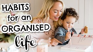 20 HABITS OF AN ORGANISED MOM  MUM  HOW I ORGANISE MY LIFE  Emily Norris [upl. by Atnima212]