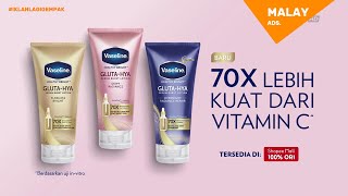 BARU Vaseline GlutaHya Serum Burst Lotion 2024 [upl. by Truitt895]