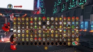 The LEGO Movie Videogame  All Purchasable Character Locations [upl. by Kizzee]