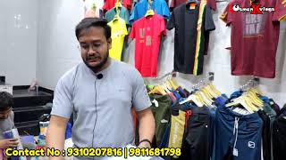 Tshirts Factory 55 Rs  Tshirt Market In Delhi  Wholesale Market In Delhi  S M Traders [upl. by Eves]