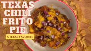 TEXAS CHILI FRITO PIE [upl. by Erehc]