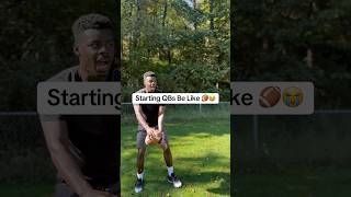 Starting QBs Be Like 😭🏈 football athletic nfl quarterback [upl. by Mirna]