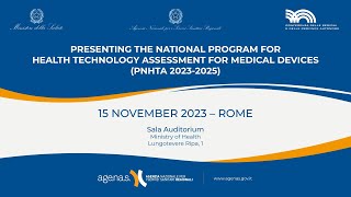 Presenting the National Program for Health Technology Assessment for MedicalDevices [upl. by Vassili]