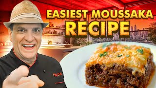 Easy Moussaka Recipe for a Delicious Meal [upl. by Ewolram921]