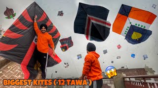 Flying Kites On Sunday 😱 12 TAWA Patangbazi  Kite Vlog [upl. by Mcspadden]