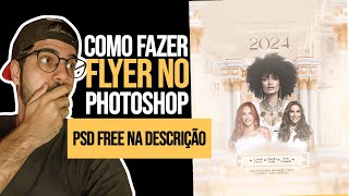 COMO FAZER FLYER TOP NO PHOTOSHOP  REVEILLON [upl. by Husain932]