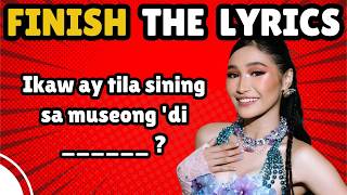 FINISH THE LYRICS  POP SONG SPOTIFY TOP HITS AUGUST 2024 PH [upl. by Ellehcrad]