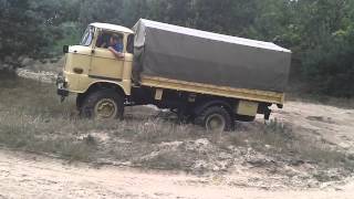 IFA W50 LAA in den Panzerbergen bei Eberswalde [upl. by Wojcik]