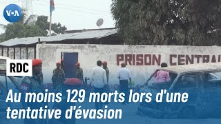 RDC  Le point du ministre du gouvernement après une tentative d’évasion qui à la prison de Makala [upl. by Rosalee]