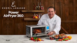 9in1 Power AirFryer 360 by Emeril – Watch 21 sec Commercial [upl. by Mae]