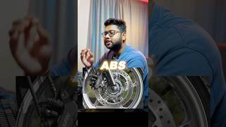 ABS 🔥 How It Works  motorcycle bike brake tips shorts trending [upl. by Yevi683]