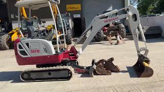 TAKEUCHI TB216 [upl. by Curtice219]