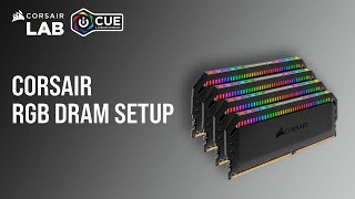 How To Set Up CORSAIR RGB RAM in iCUE 5 [upl. by Acima]