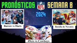 Pronósticos y Análisis NFL Semana 8 2024 [upl. by Hana808]