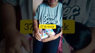 37th Week🤰🥰 pregnancy babybump babygirl aishuvlogs minivlog shorts ytshorts trending viral [upl. by Tedra]