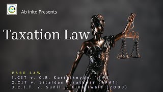 Taxation Law Case Discussion Unit 1 [upl. by Albina141]