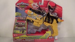 Deluxe Dino Charge Morpher Review Power Rangers Dino Charge [upl. by Llennoc]