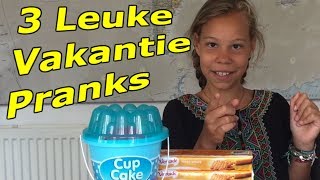 3 Leuke Vakantie Pranks [upl. by Ateuqahs]