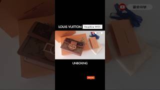 Louis Vuitton Dauphine Chain Wallet Unboxing louisvuitton dauphine lvoe 루이비통언박싱 루이비통가방 루이비통 [upl. by Keon]