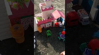 DIY Miniature 1  Make a DOLLHOUSE using Cardboard and Colored Paper diy cardboard [upl. by Taam]