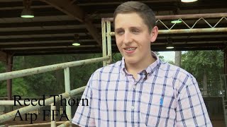 PRACTICE MAKES PERFECT Students present lamb and goats in junior livestock show at East Texas State [upl. by Anahtor]