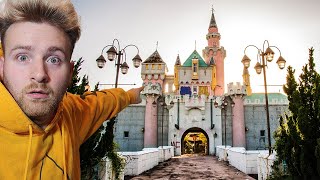 Exploring Abandoned Disneys Theme park  Nara dreamland [upl. by Berglund801]