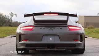 SOUL  991 GT3 Modular Competition Exhaust Package [upl. by Shimberg]