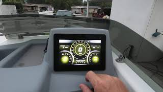 New digital dash on 2023 Tahoe sport boats [upl. by Liartnod]