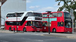 Fast DriverThrash UNO Route 298Potters bar Station to Cockfosters Station Enviro 400 SN12 ARU [upl. by Lhamaj]