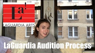 LAGUARDIA AUDITION PROCESS  Audra Baruch [upl. by Boycie]