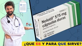 NOLOTIL 💊¿Qué es para que sirve y como se usa POST TRAUMÁTICO  ¡Descubre todos los detalles [upl. by Schwitzer]