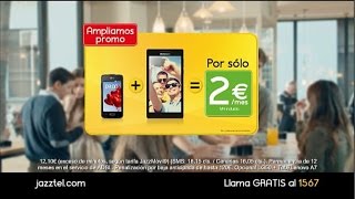 JAZZTEL MAYO TabletSmartphone 2€mes [upl. by Enytsirk354]