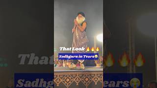 Sadhguru in Tears 😭 Sharing a Direct Eye Contact with Him sadhguru shiva [upl. by Yrolam823]