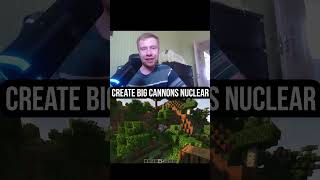 About Create big Cannons Nuclear Minecraft mod news [upl. by Bora]