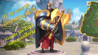 What are the best Commanders in Kvk1  Rise of Kingdoms [upl. by Annayr137]