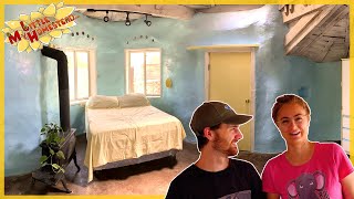 Earthbag Bedroom Earthen Cob Floor Restore Pallet Buffet Table amp Light Install  Weekly Peek Ep249 [upl. by Betty]