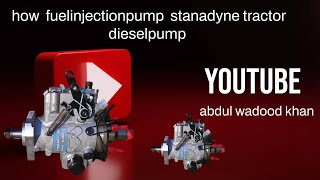 HOW TO STANADYNE pump reparing all pump opaning STANADYNE [upl. by Rehpinej875]